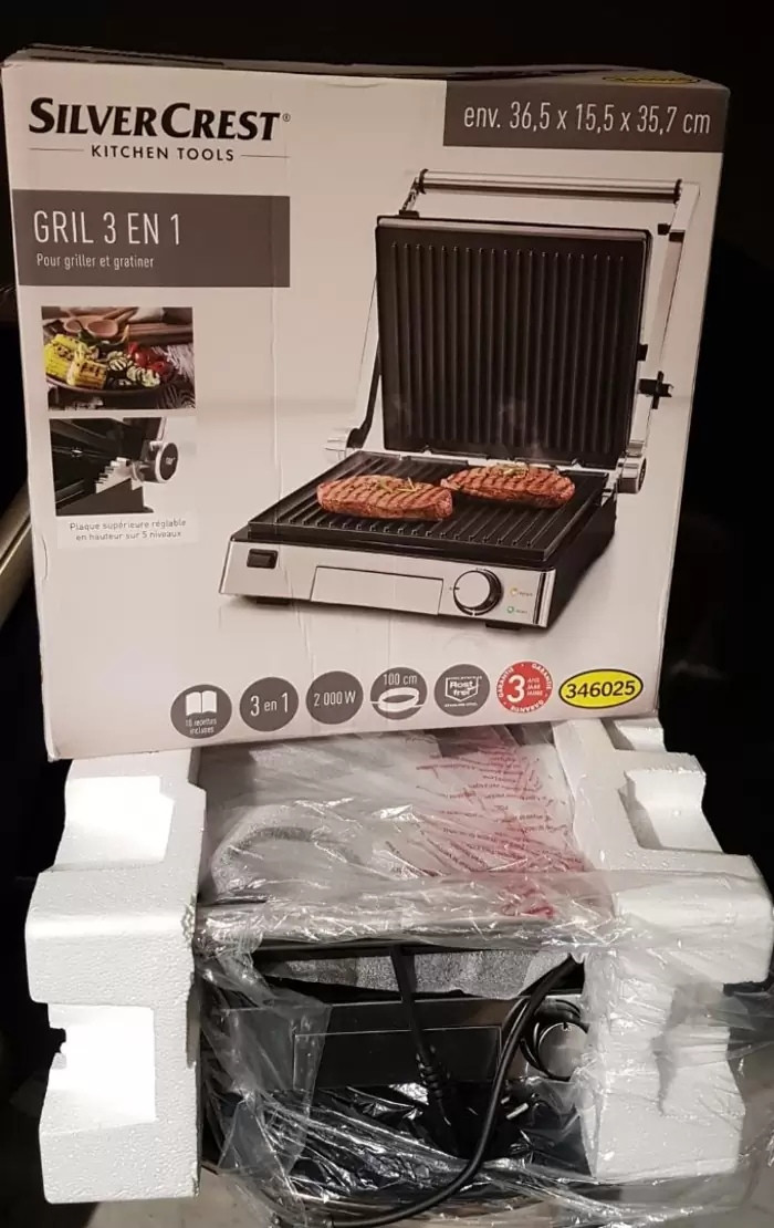 Bbq grill set 3in1 on