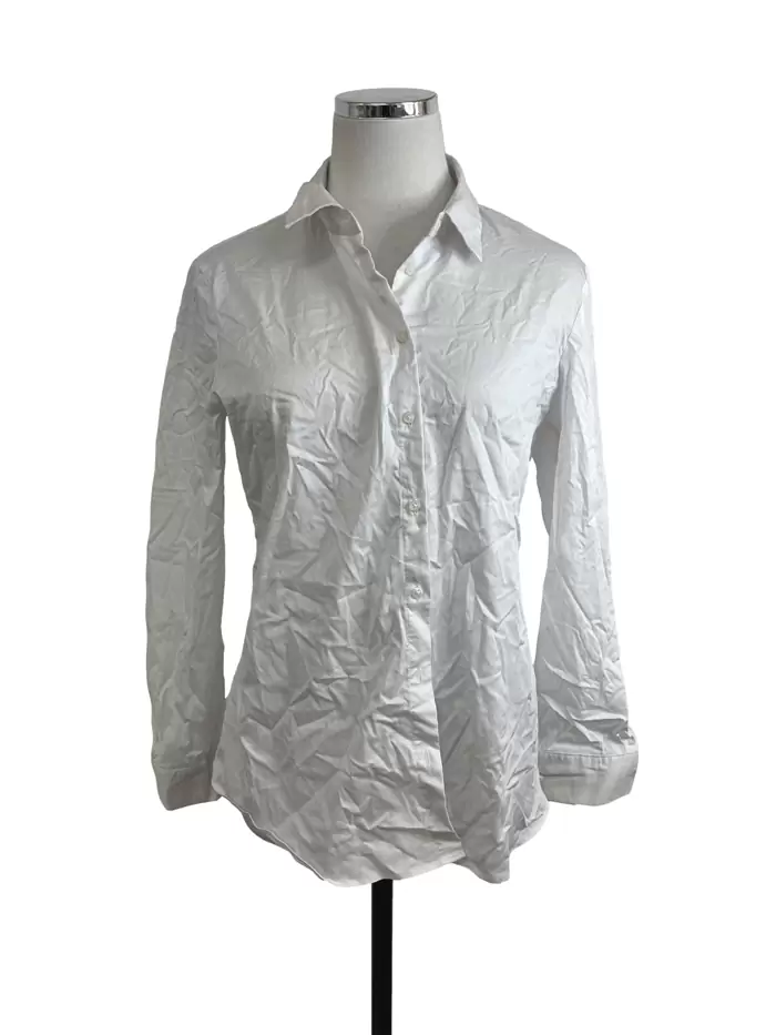 G2000 White Button Down Top on